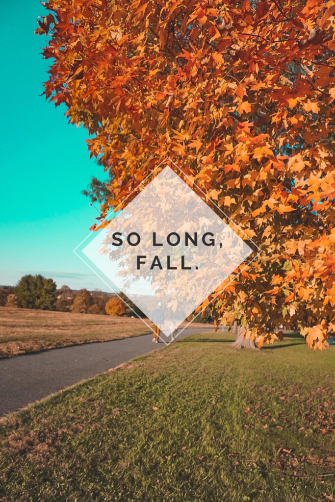 So long, Fall. · DecafSuccs